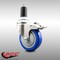 Service Caster 4 Inch 316SS Blue Poly Swivel 1-3/8 Inch Expanding Stem Caster Lock Brake SCC SCC-SS316TTLEX20S414-PPUB-BLUE-138 - alternate 4